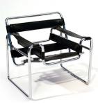 Horsman - Urban Environment for 12" dolls - Tubular Chair - Black Highly detailed chrome plated metal frame and leatherette seats.